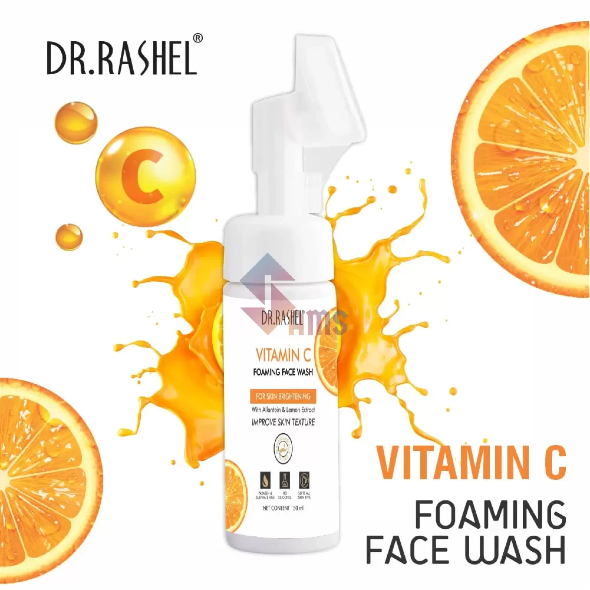 Dr Rashel Vitamin C face wash1.webp